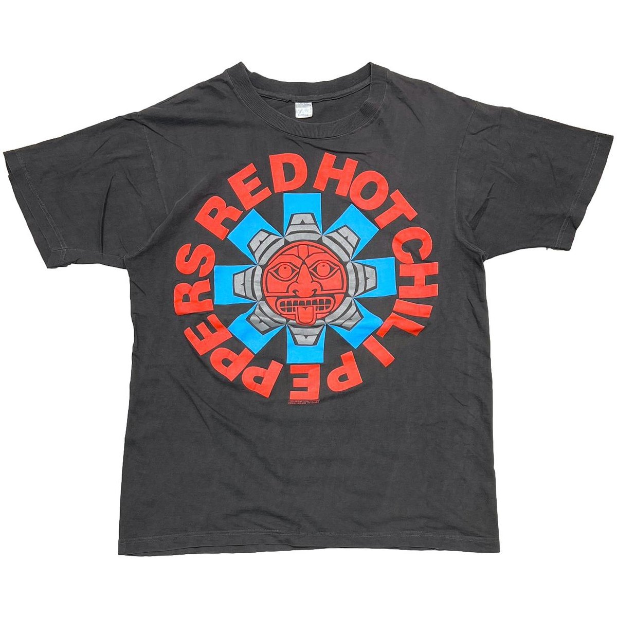 RED HOT CHILI PEPPERS 1991 AZTEC BLACK EURO LARGE 6980