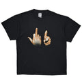 OLD&VINTAGE FUCK YOU HAND SIGN DELTA LARGE 3734
