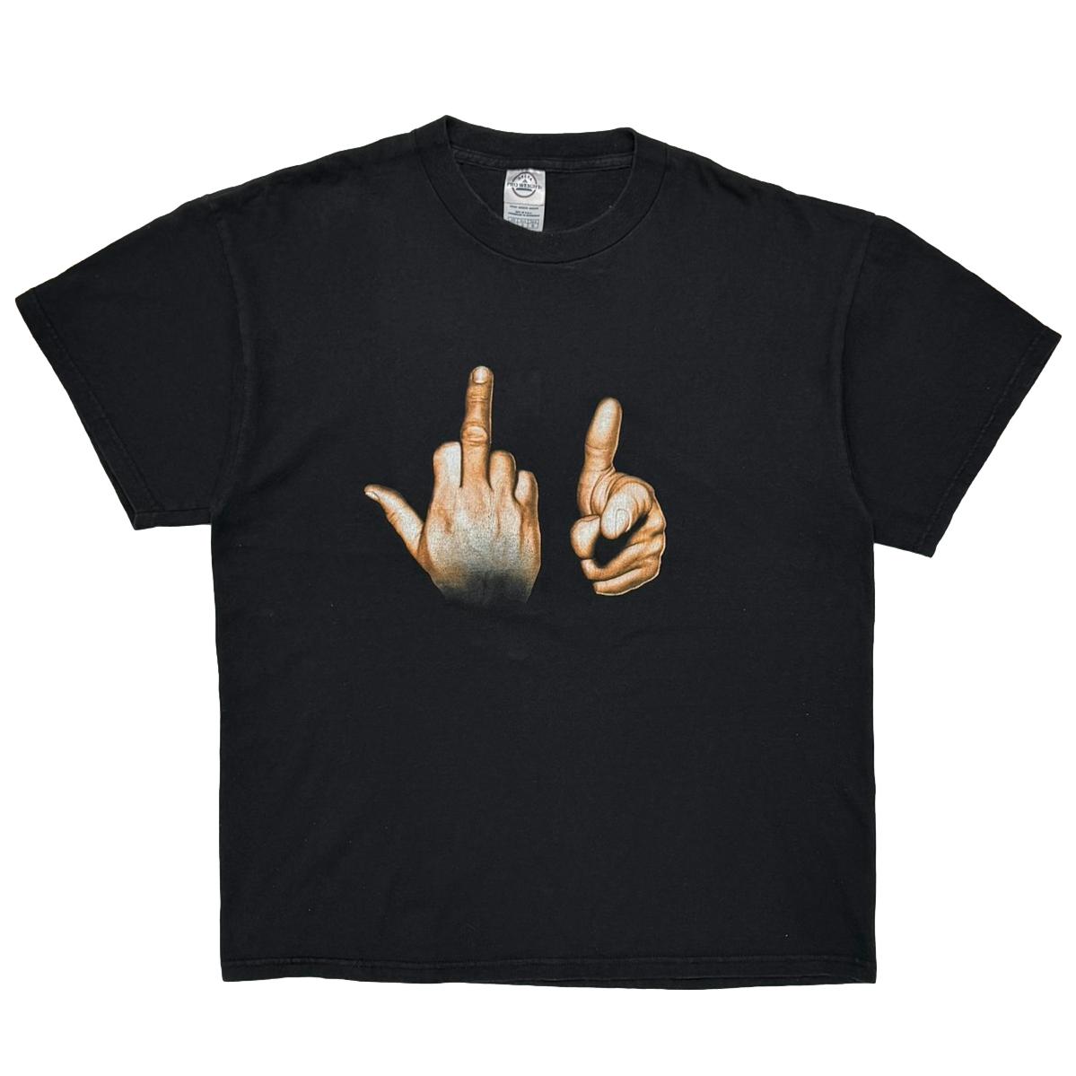 OLD&VINTAGE FUCK YOU HAND SIGN DELTA LARGE 3734