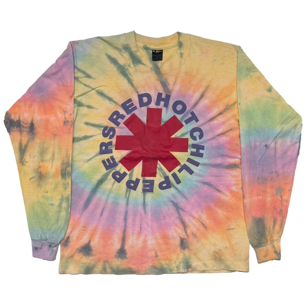 RED HOT CHILI PEPPERS DOUBLE SIDE LOGO TIEDYE EURO XL 5009