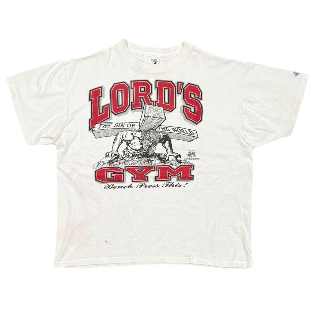 LORD'S GYM HIS PAIN YOUR GAIN WHITE DELTA XL 3656