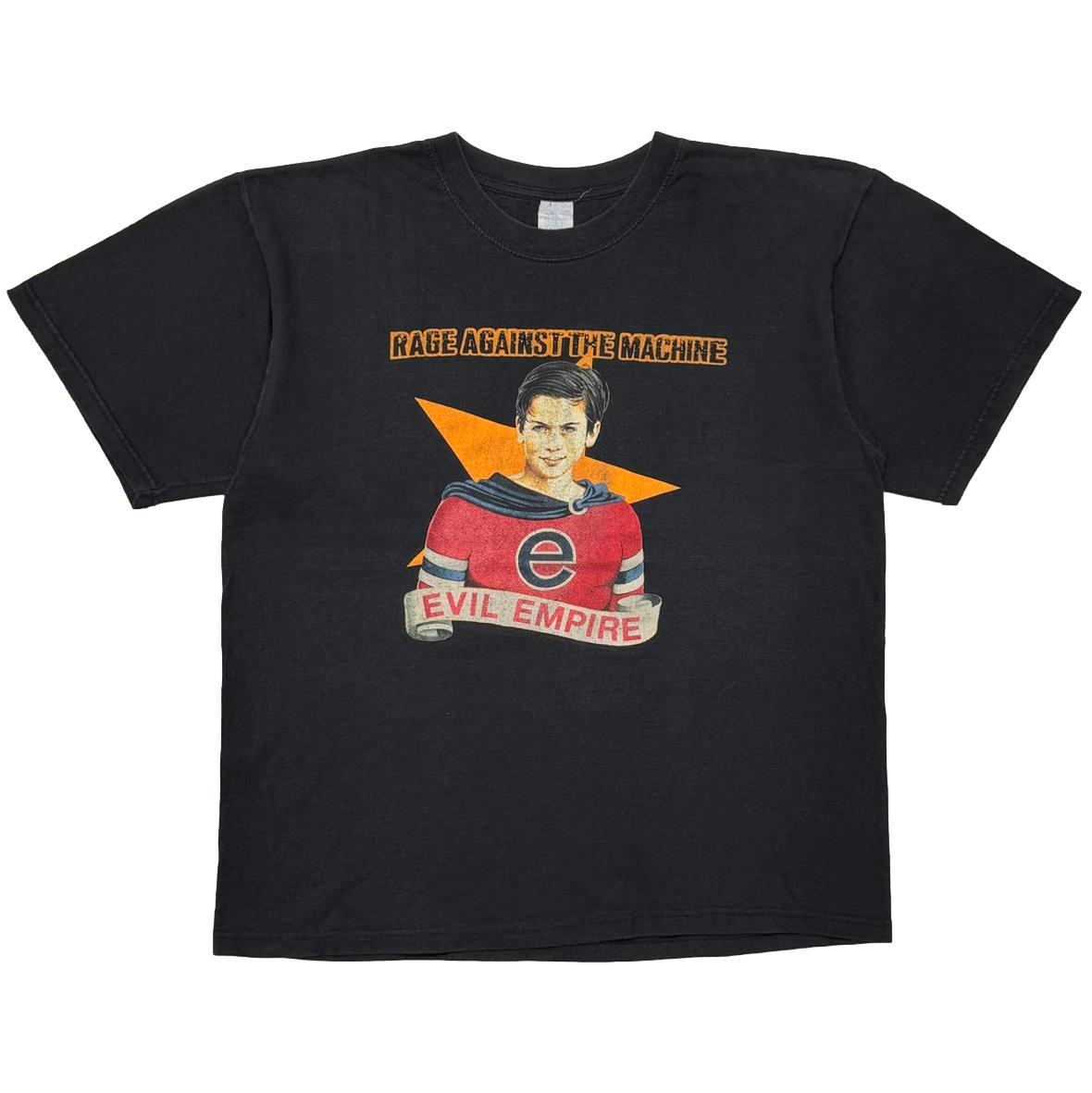 RAGE AGAINST THE MACHINE EVIL EMPIRE FEAR IS YOUR ONLY GOD BLACK XL 0389