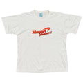 Newport pleasure! ORANGE TEXT WHITE FRUIT OF THE LOOM XL 9195