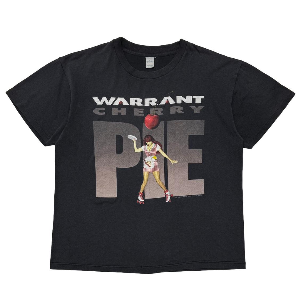 WARRANT CHERRY PIE WORLD TOUR 1991 BLACK LARGE 8991