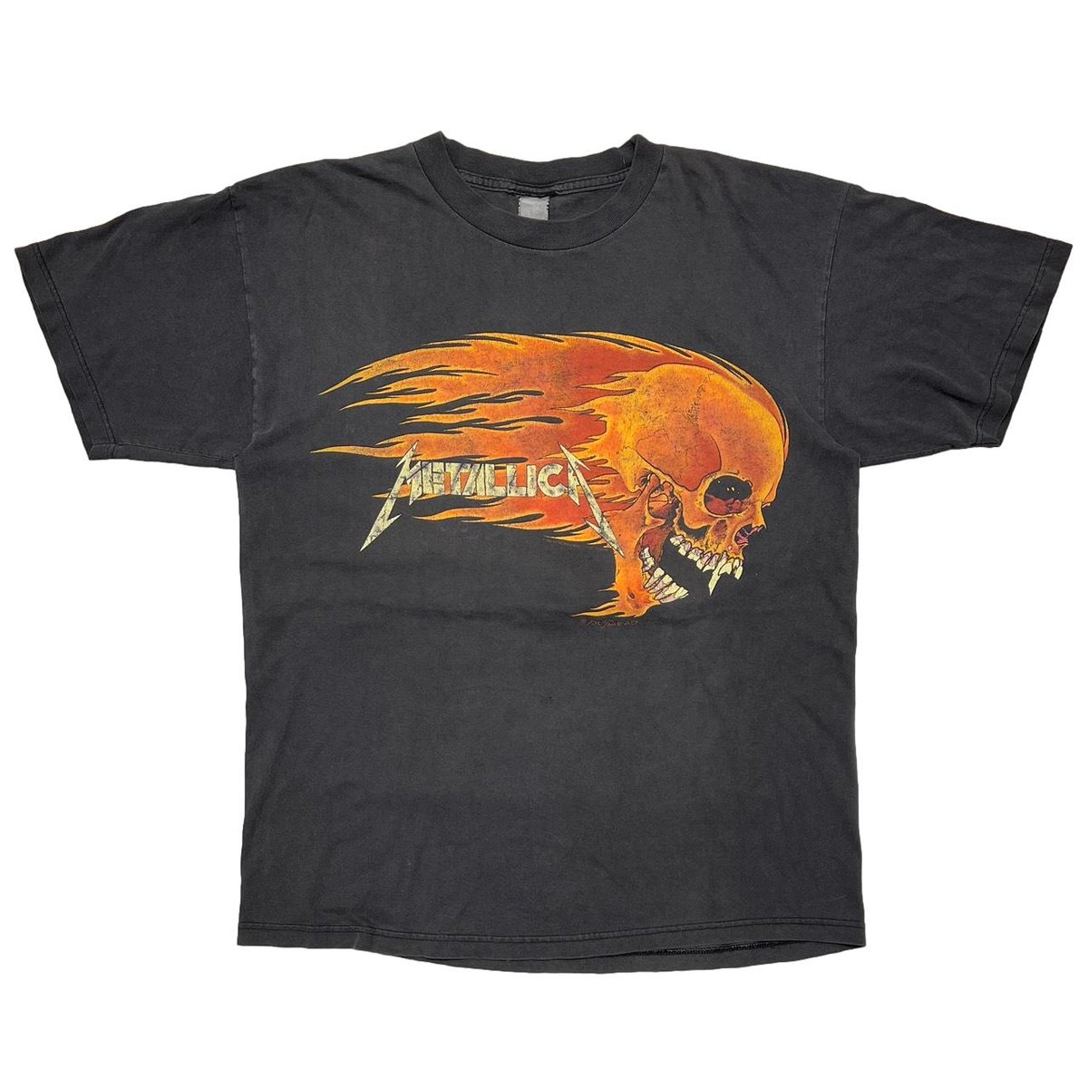 METALLICA SIDE FLAMING PUSHEAD FITS LARGE 8477