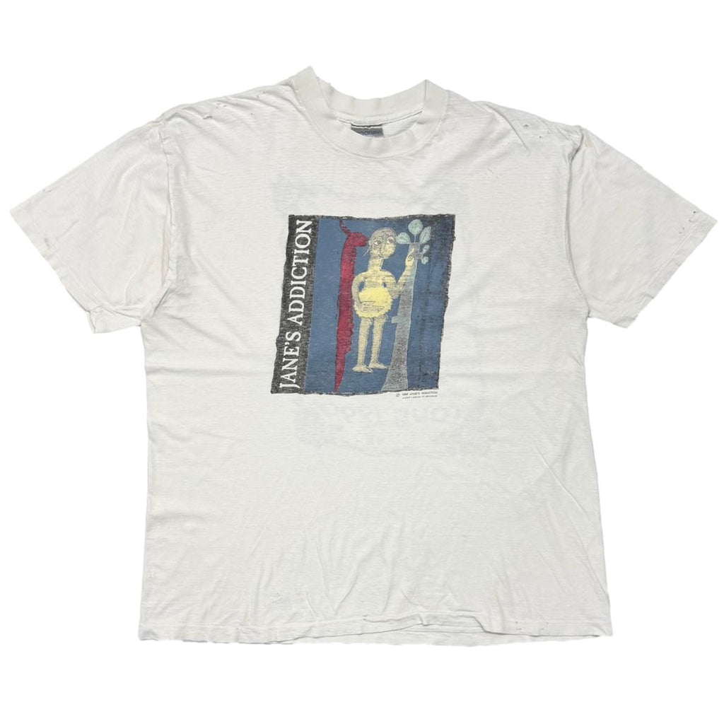 JANE'S ADDICTION 1990 RITUAL DE LO HABITUAL TOUR WHITE BROCKUM XL 1833