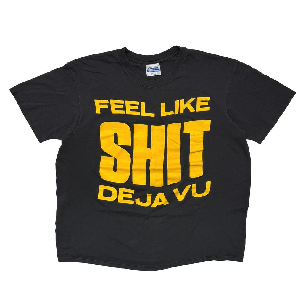 SUICIDAL TENDENCIES FEEL LIKE SHIT DEJAVU HANES LARGE 4898