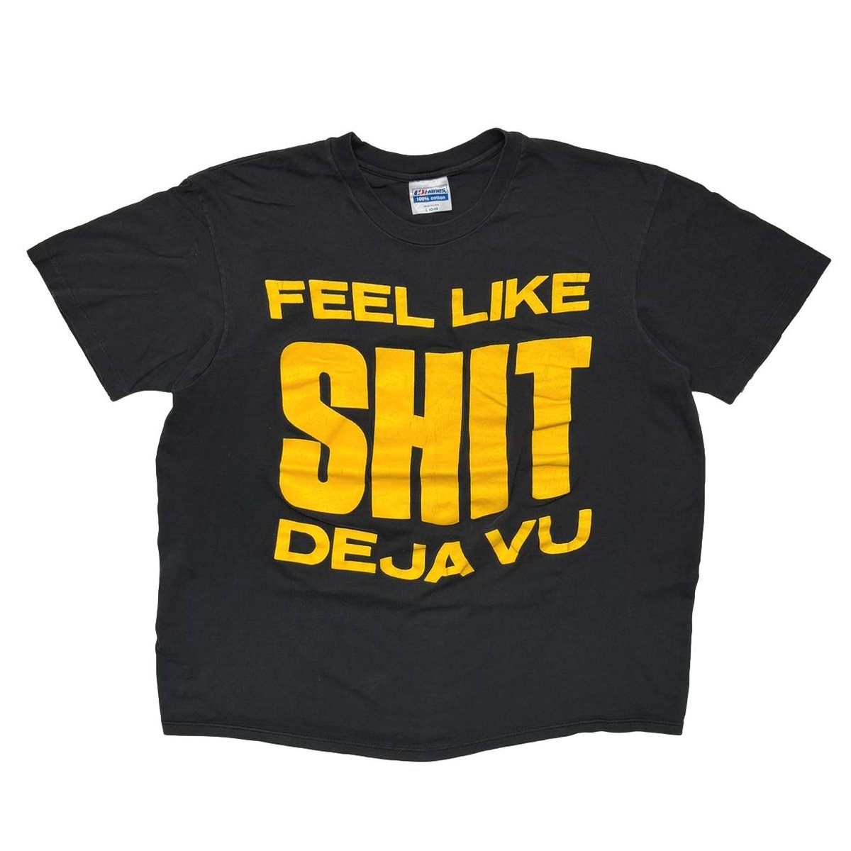 SUICIDAL TENDENCIES FEEL LIKE SHIT DEJAVU HANES LARGE 4898