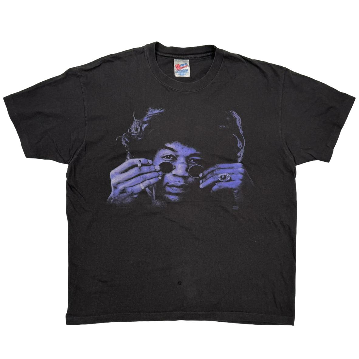 JIMI HENDRIX 1993 PURPLE FACE HANES XL 7529