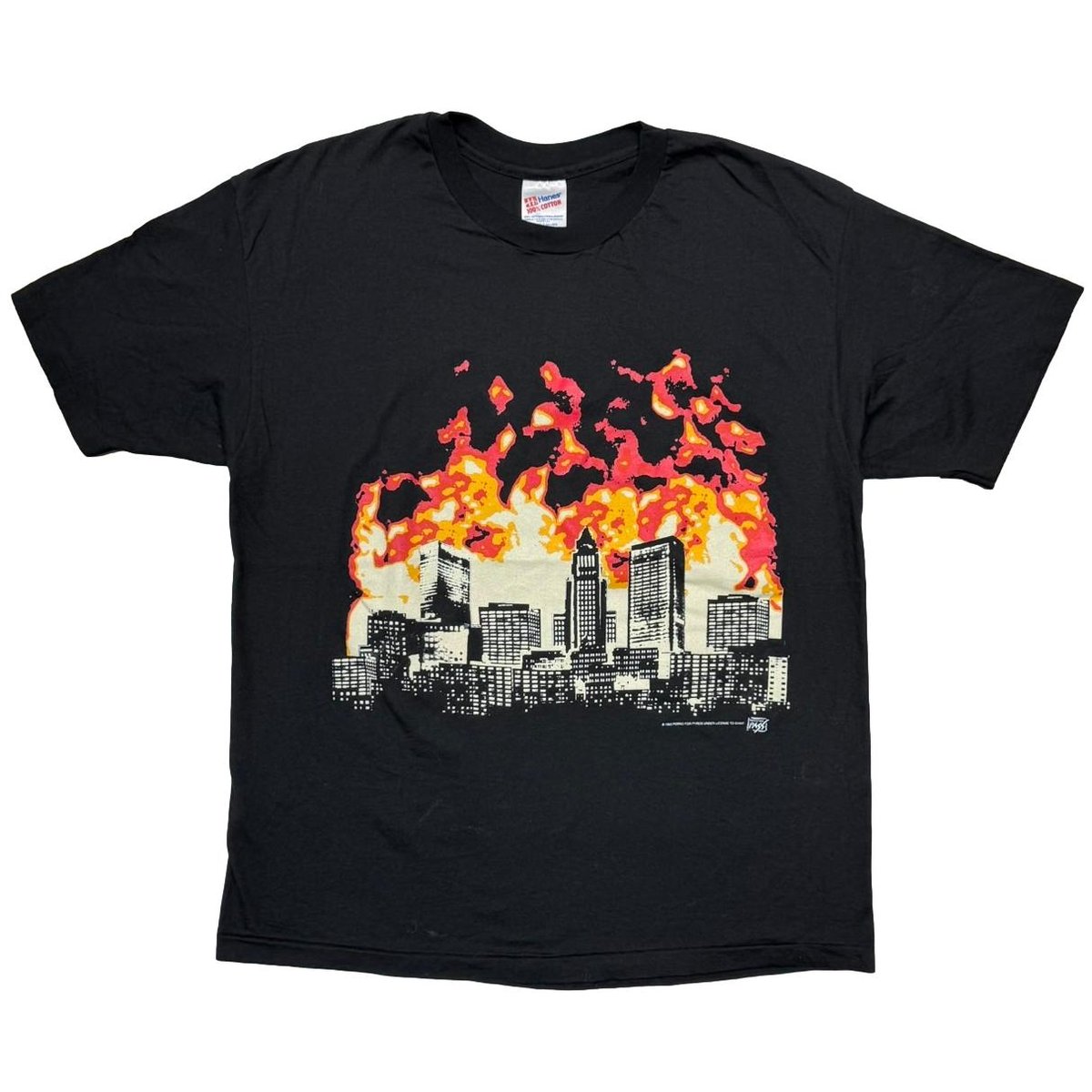 PORNO FOR PYROS BURNING CITY 1993 BACKSTAGE PASS HANES XL 9066