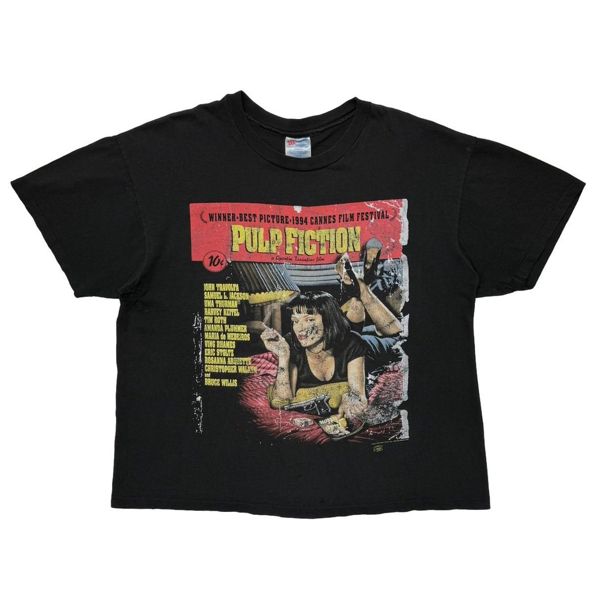 PULP FICTION MOVIE PROMO BACKSTAGE PASS HANES XL 3421