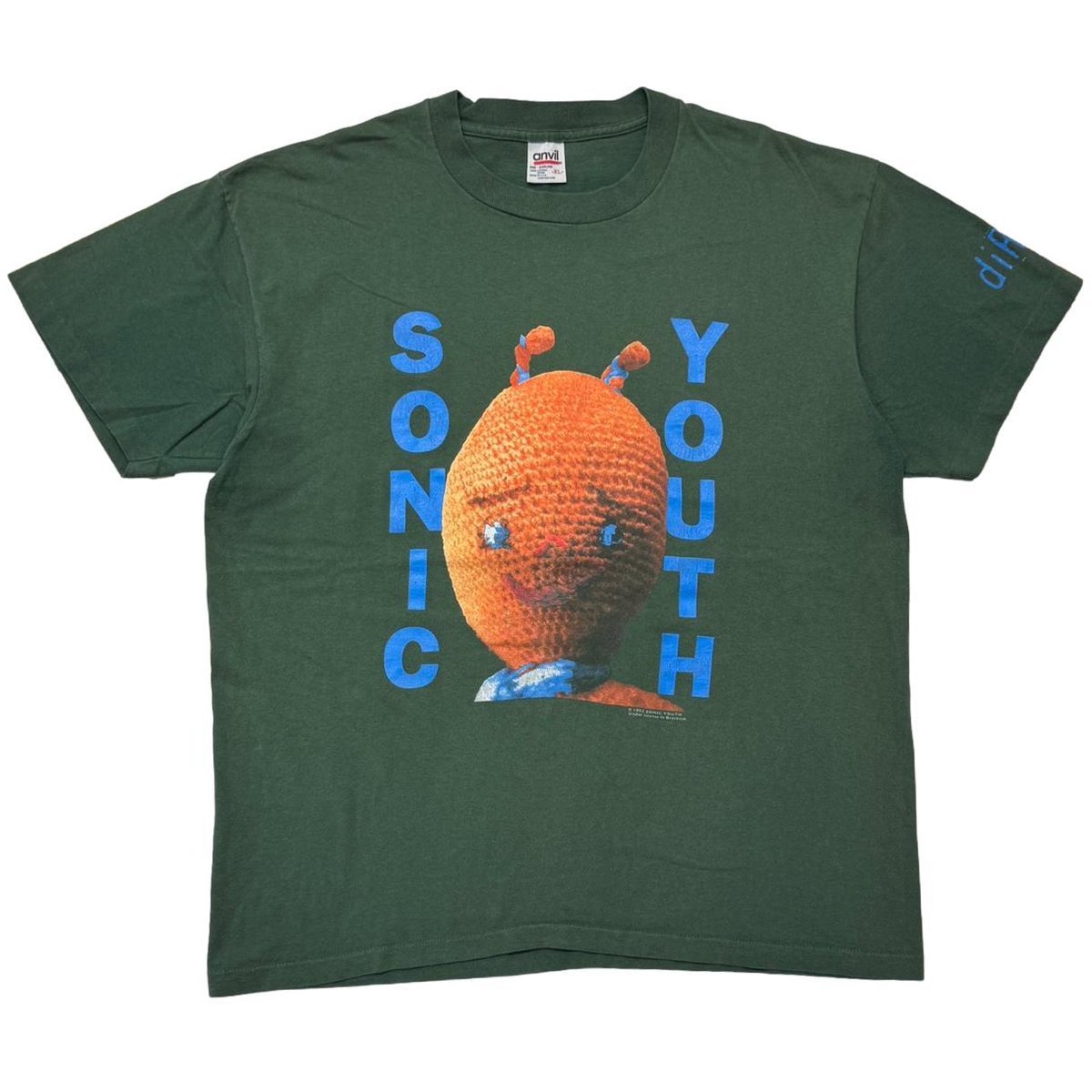 SONIC YOUTH DIRTY 1992 GREEN ANVIL XL 5059