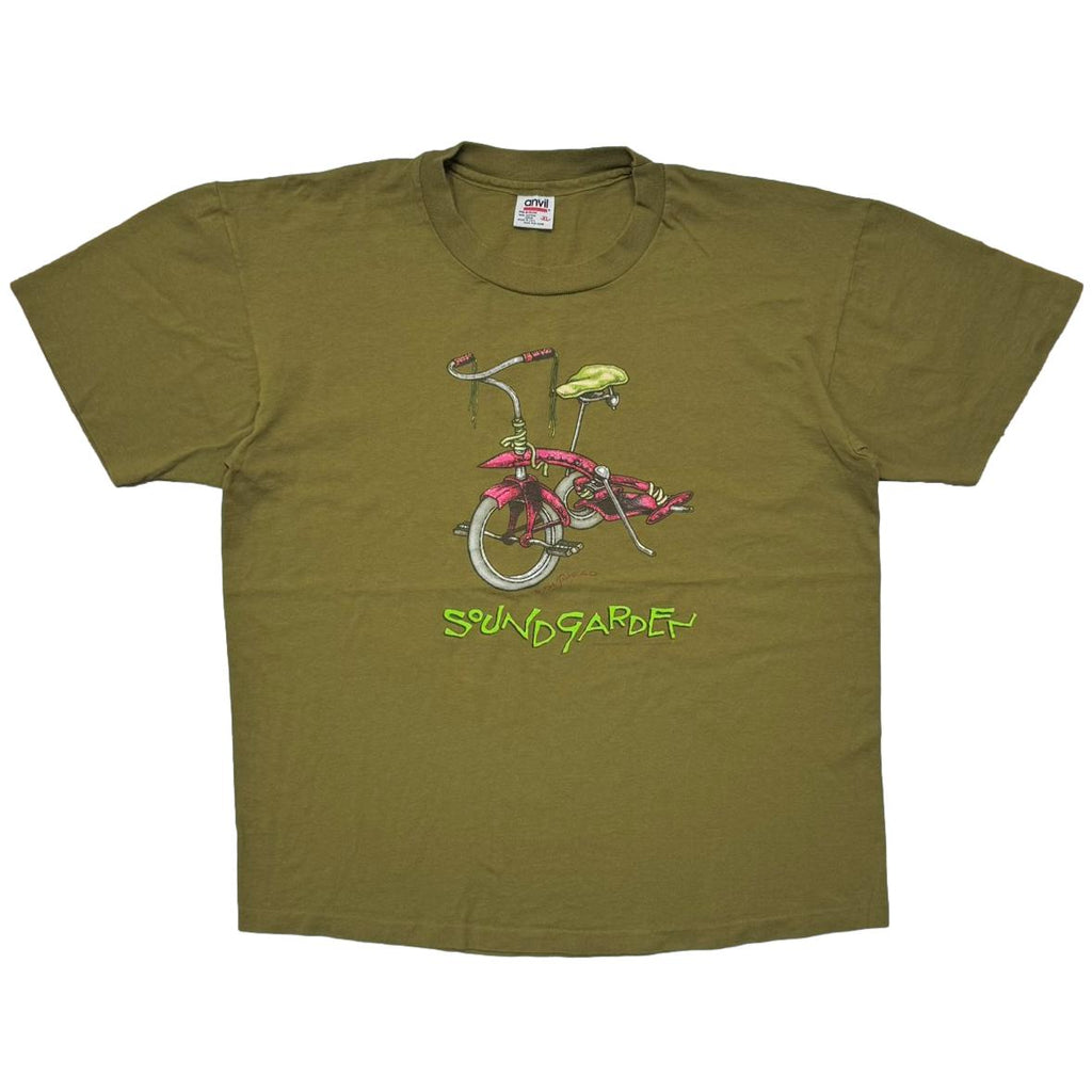 SOUNDGARDEN COME STAND ME UP KHAKI ANVIL XL 2785