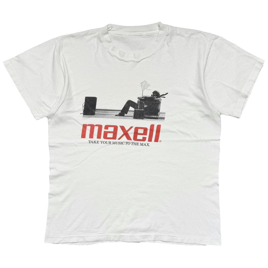 maxell TAKE YOUR MUSIC TO THE MAX WHITE FITS LARGE 0546