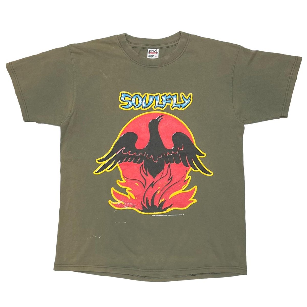 SOULFLY 2000 BACK TO THE PRIMITIVE KHAKI ANVIL LARGE 5341
