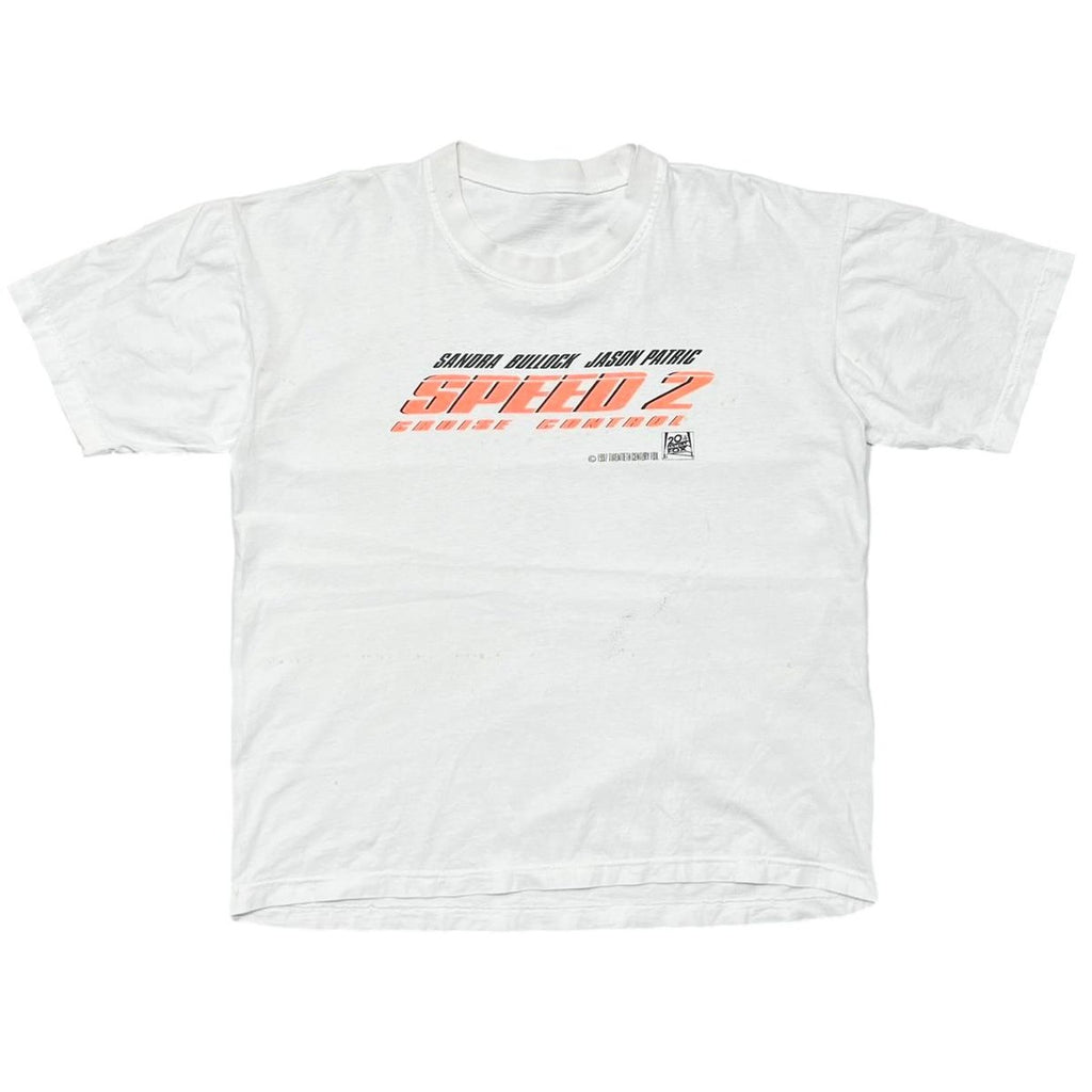 SPEED 2 CRUISE CONRTROL MOVIE PROMO 1997 WHITE FITS LARGE 3249