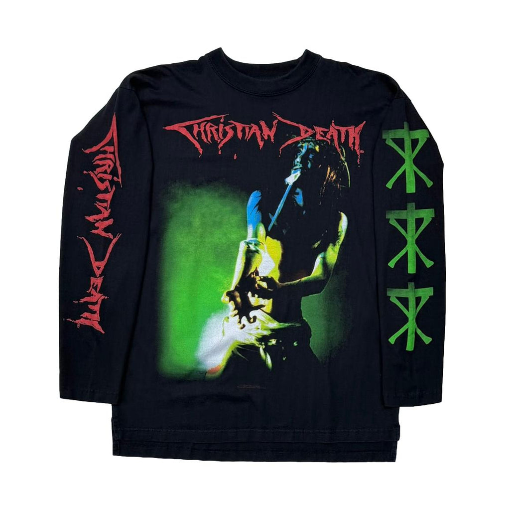 CHRISTIAN DEATH anned FUCK ME JESUS sex,Drugs,and Jesus Christ LS XL 7877