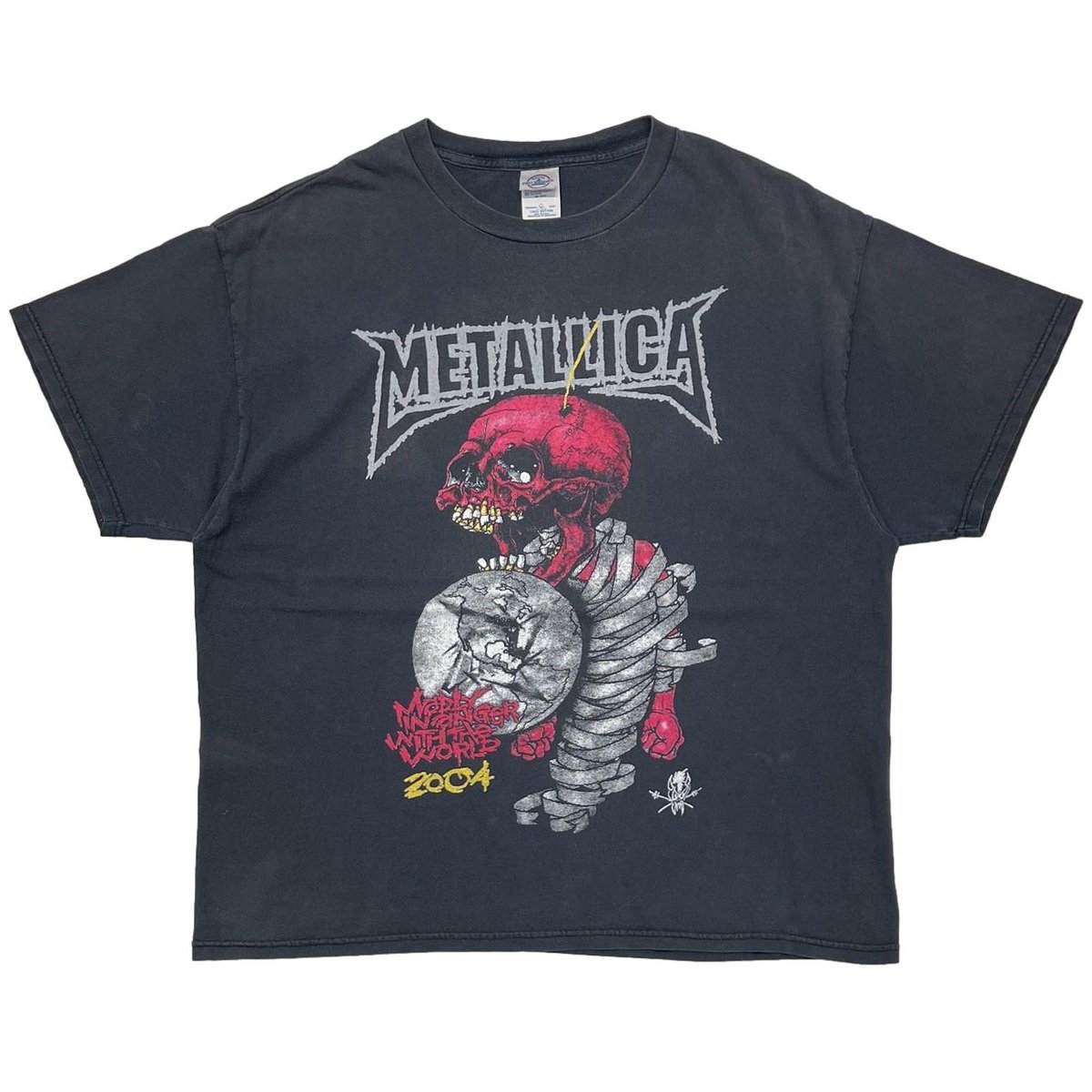 METALLICA 2004 TOUR PUSHEAD BOOTLEG DELTA XL 5101