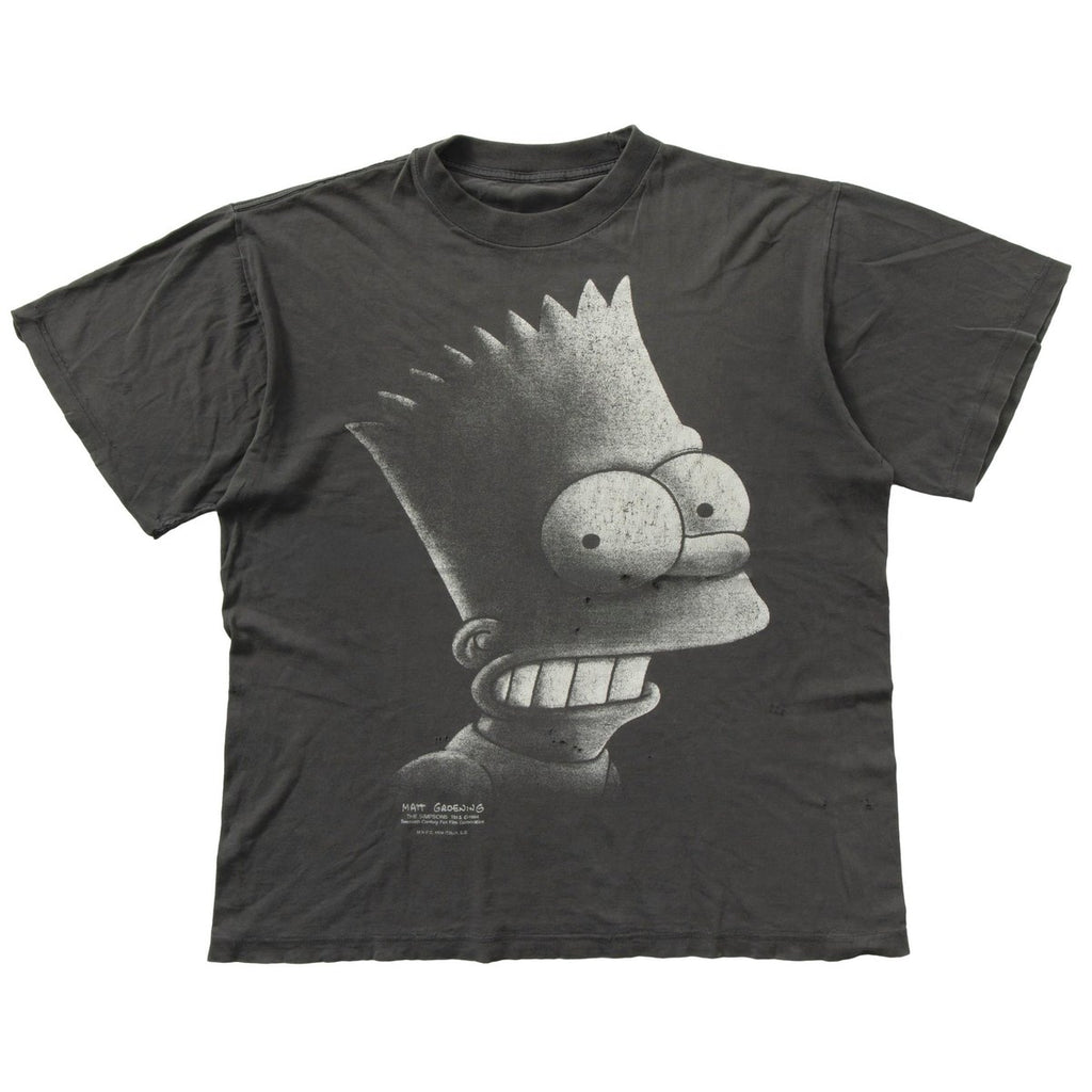 THE SIMPSONS BART MONOCHROME BIG FACE FITS XL 0495