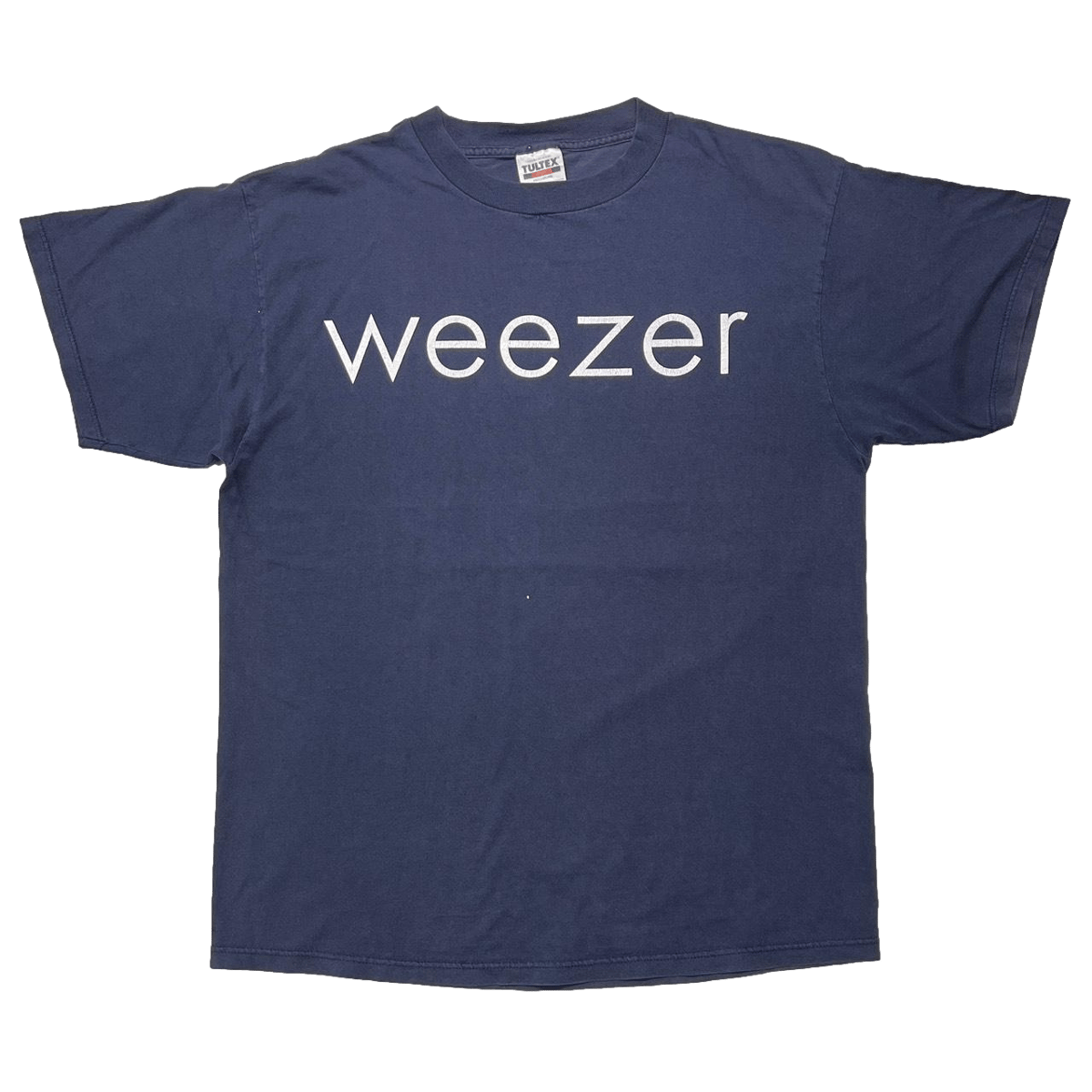 WEEZER ROCK MUSIC NAVY TULTEX XL 9764