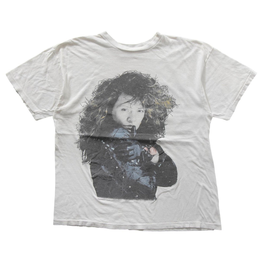 BON JOVI FRONT 1988 PORTRAIT WHITE FITS XL 9946