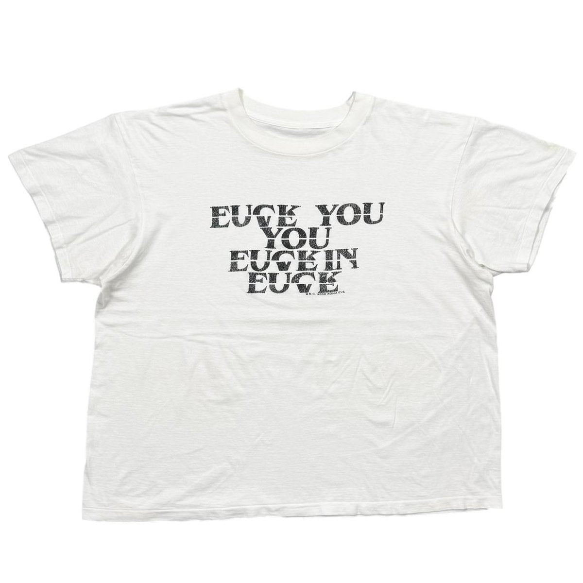 greatLAnd fuck love shirt / new vintage FITS XL 6009