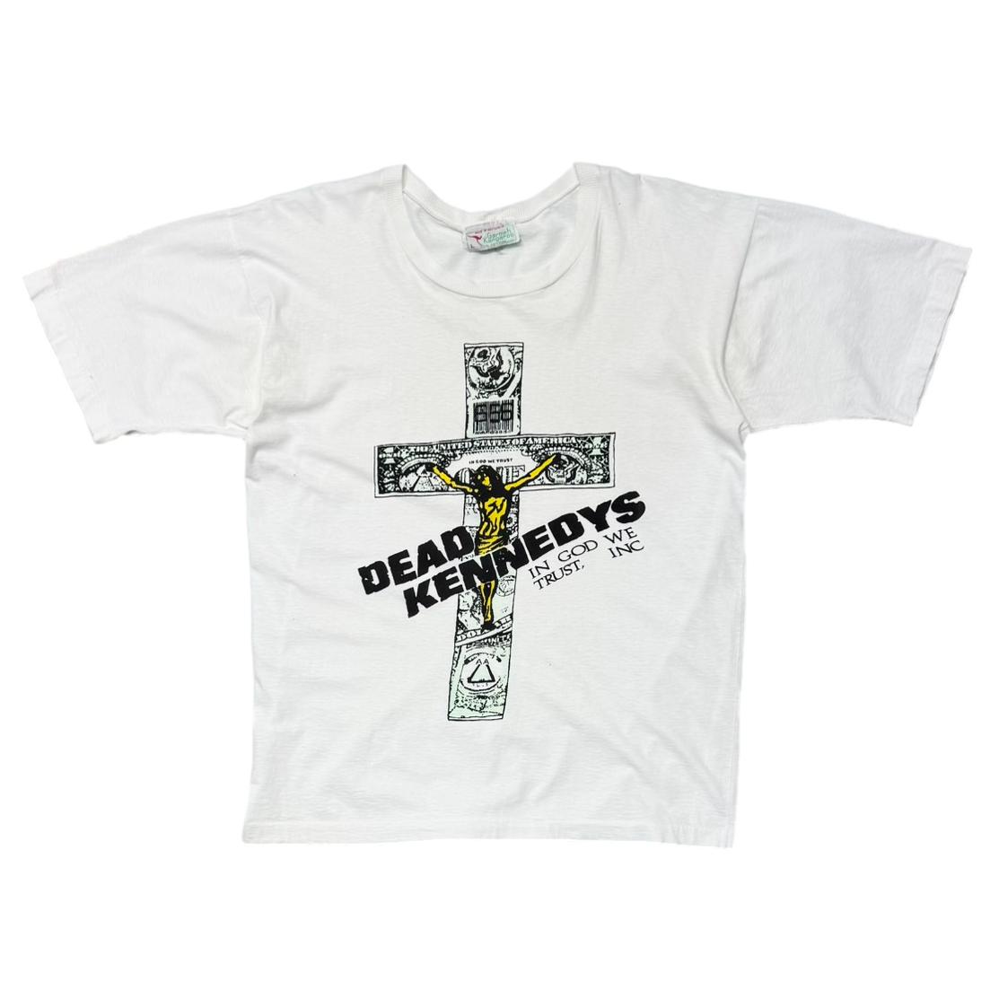 DEAD KENNEDYS IN GOD WE TRUST WHITE LARGE 0086