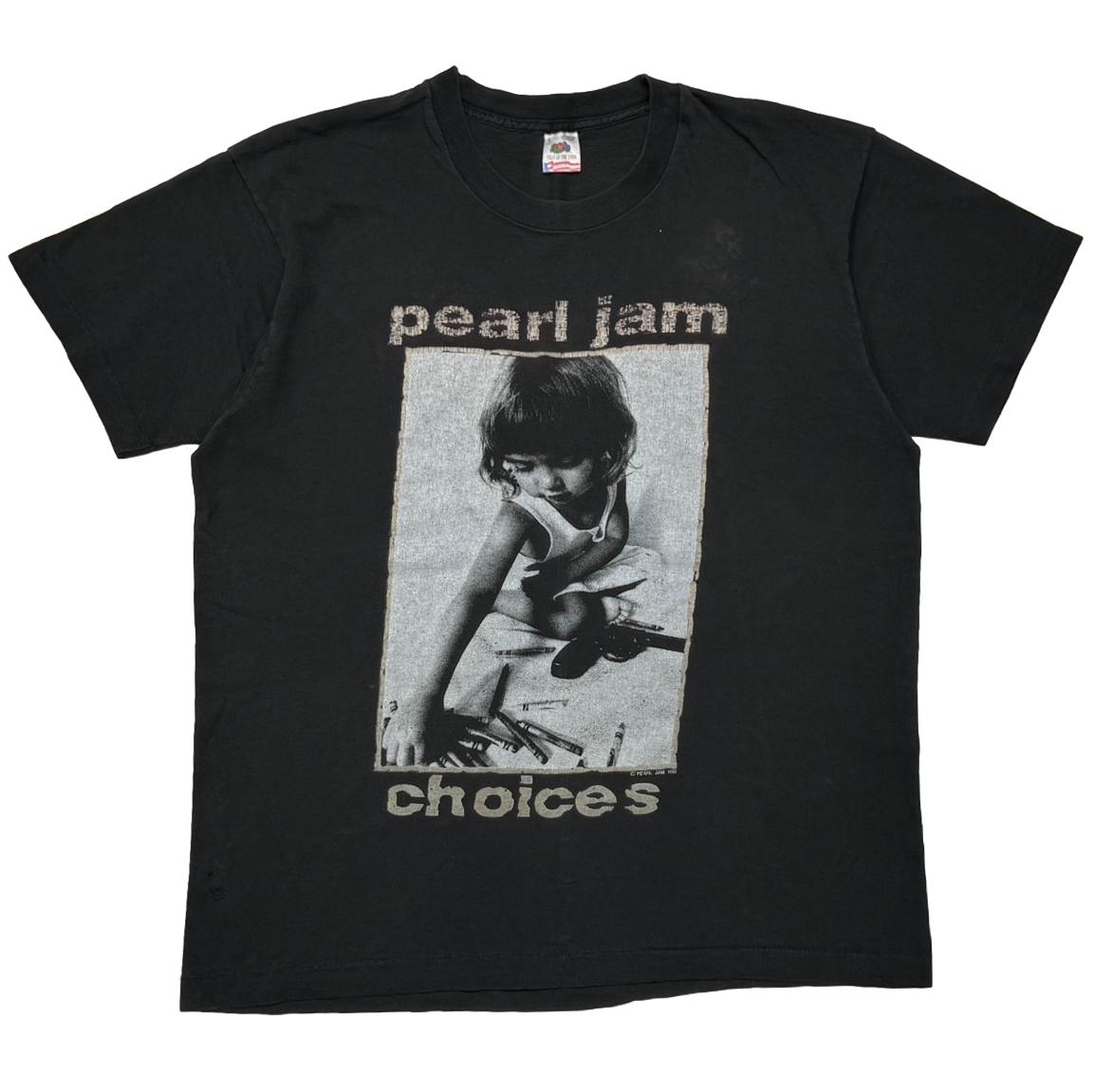 PEARL JAM choices FRUIT OF THE LOOM LARGE 0841