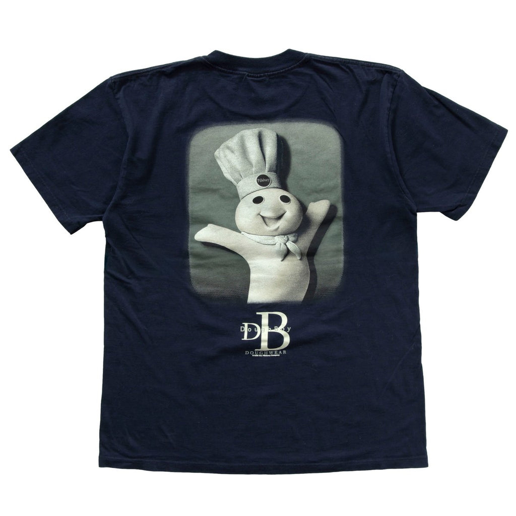 PILLSBURY 1996 DOUGHBOY CALVIN KLEIN PARODY NAVY GILDAN LARGE 9458