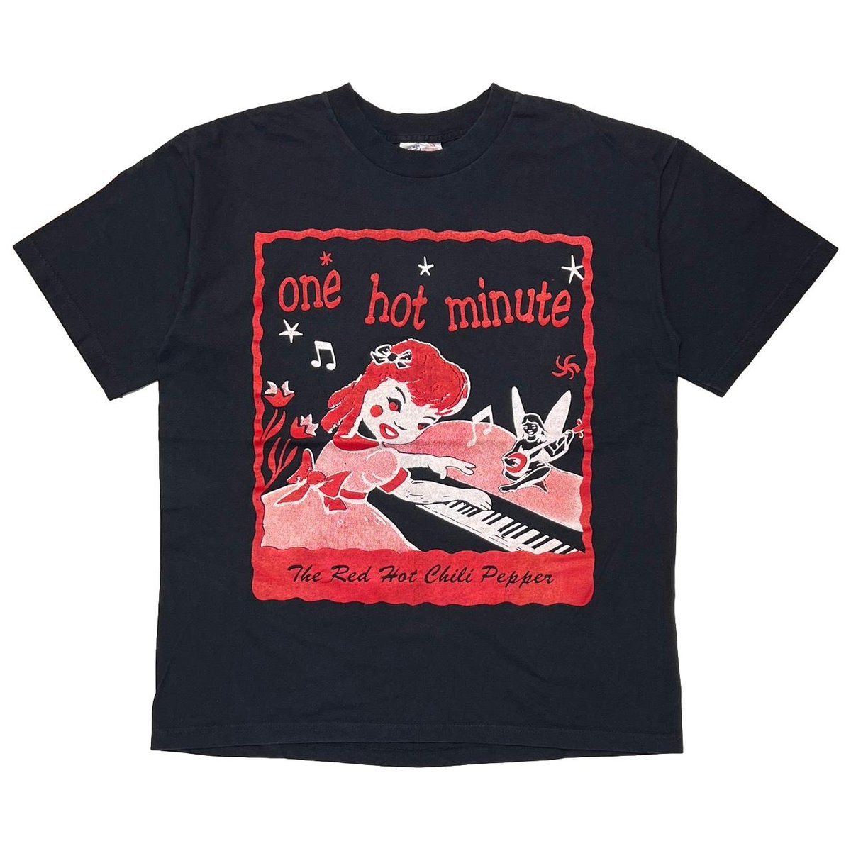 RED HOT CHILI PEPPERS ONE HOT MINUTE PIANO TOUR ’96 BOOTLEG BLACK XL 9096
