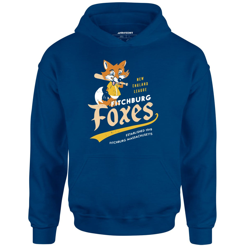 Fitchburg Foxes - Massachusetts - Vintage Defunct Baseball Teams - Unisex
