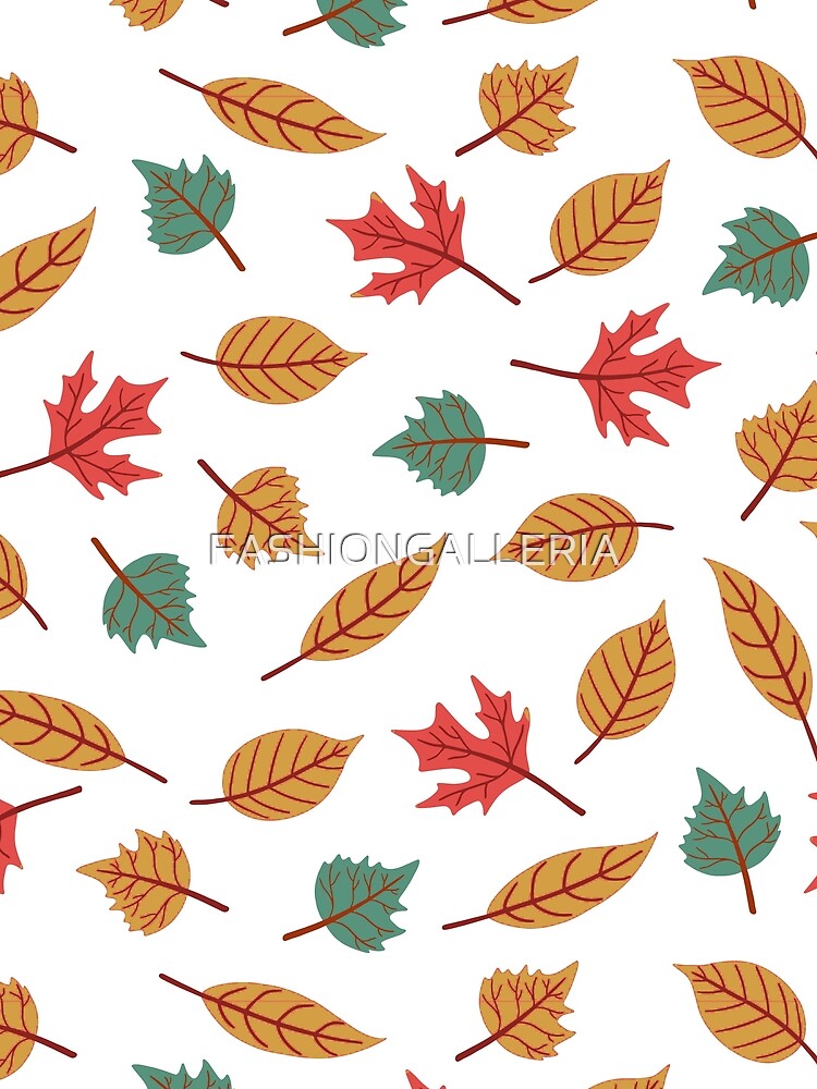 Fall Leaves Pattern by FASHIONGALLERIA