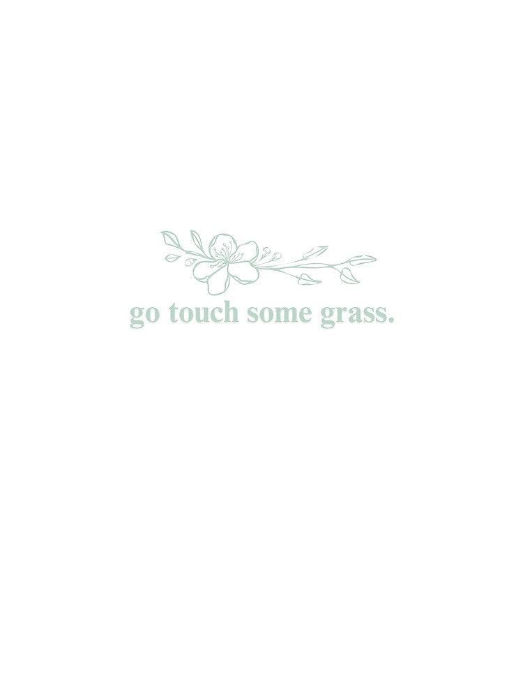Touch Some Grass Sticker by ELLIE COLE CO.