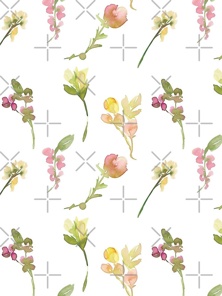 Watercolor Seamless,floral patten by Aramdesing