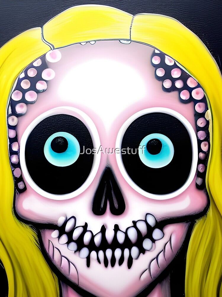 Pretty Skull Girl by JosAwestuff