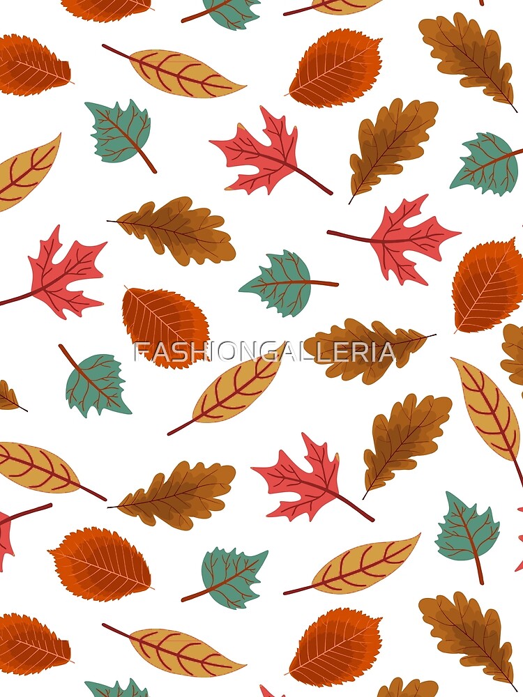 Autumn Leaves Pattern by FASHIONGALLERIA