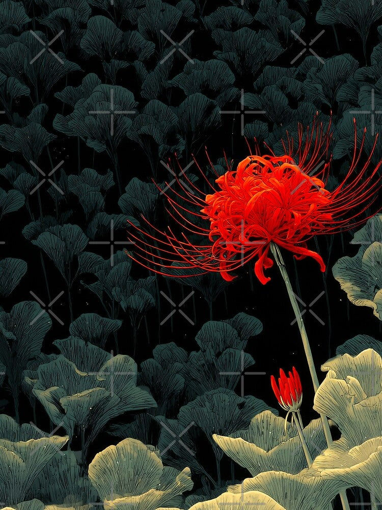 Dark Academia Spider Lily by scicilysimonee