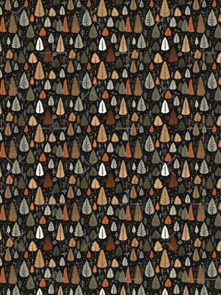 Copie de Copie de Copie de Autumn-Inspired Flower Pattern by tunsArt
