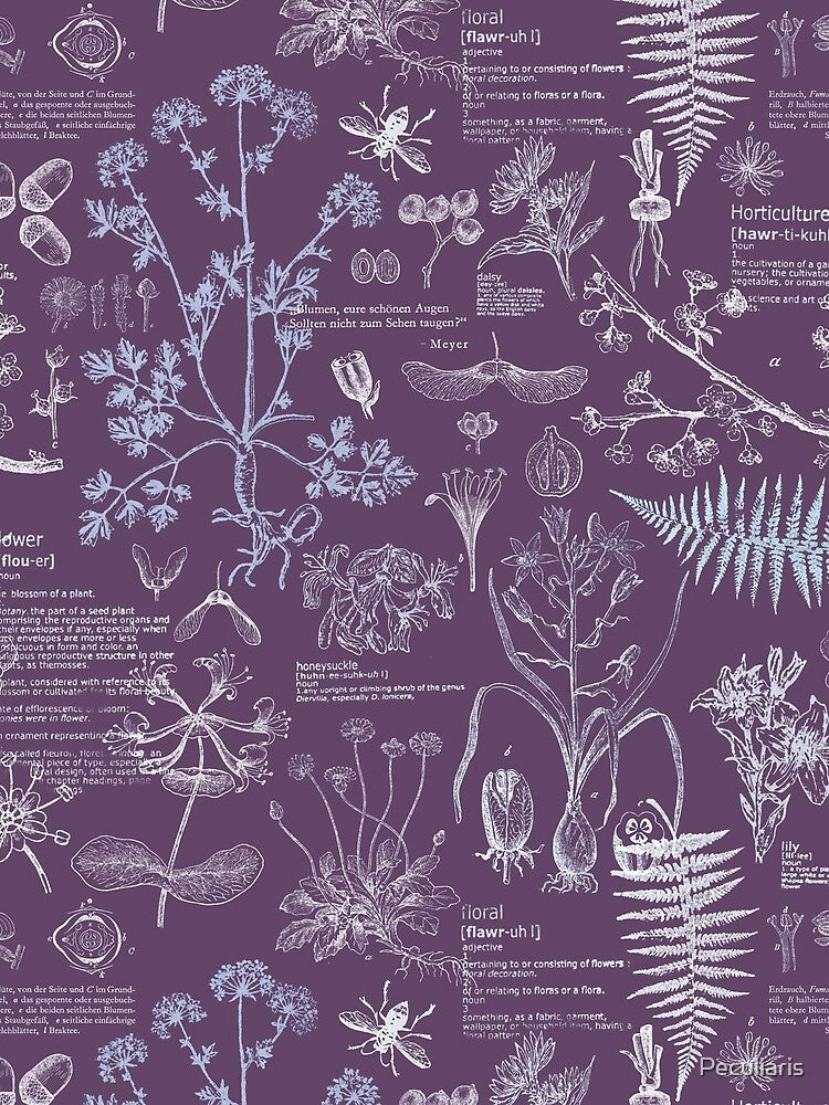 The Botanist - Winter purple by Peculiaris