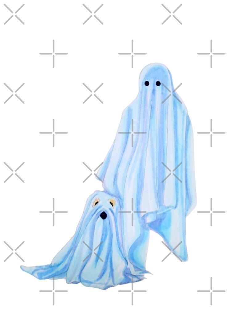Ghost Human & Dog by KayleeRoseArt