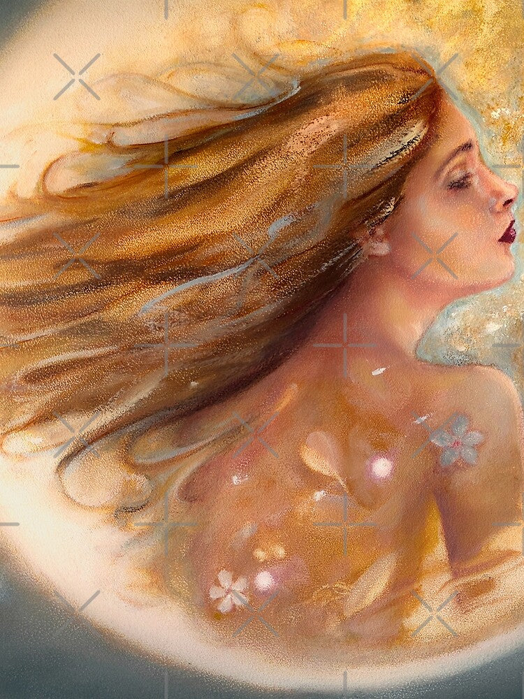 FLOWER MOON by Michael Rock Art