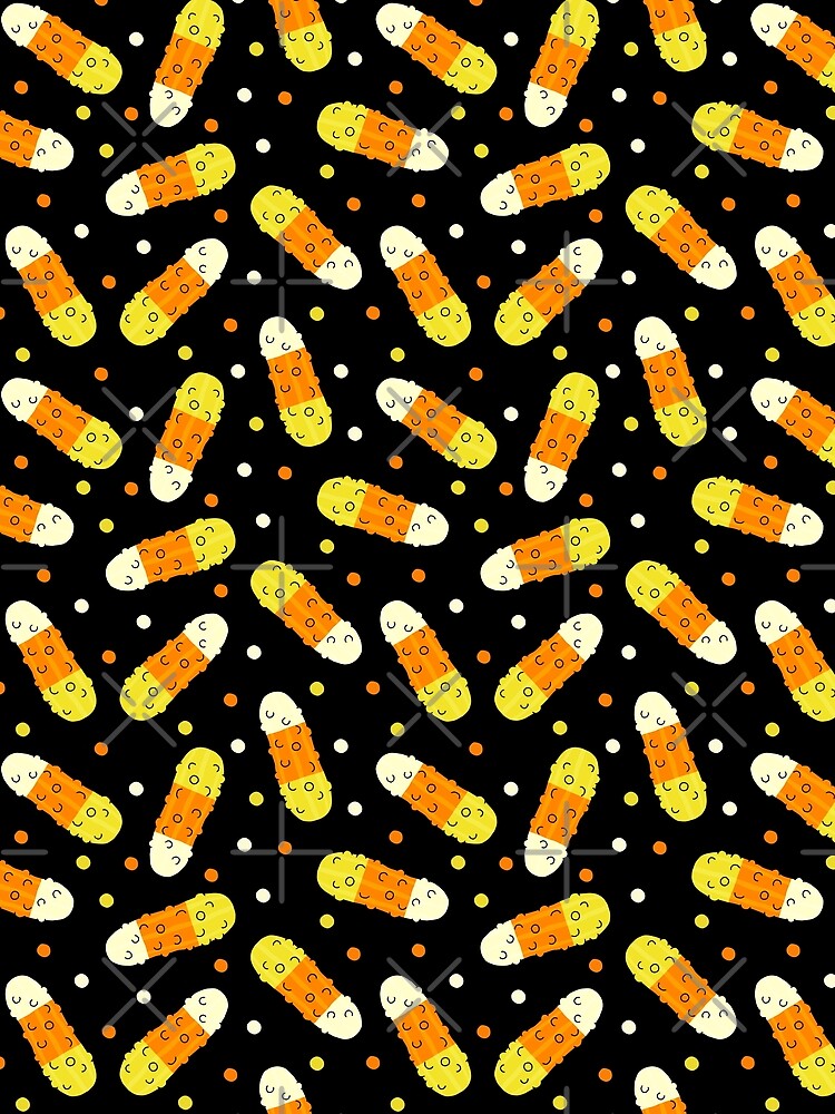 candy corn pickles - black by littlearrow
