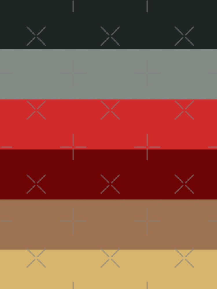 Retro Style Christmas Color Descending Stripes Pattern by thecooltable