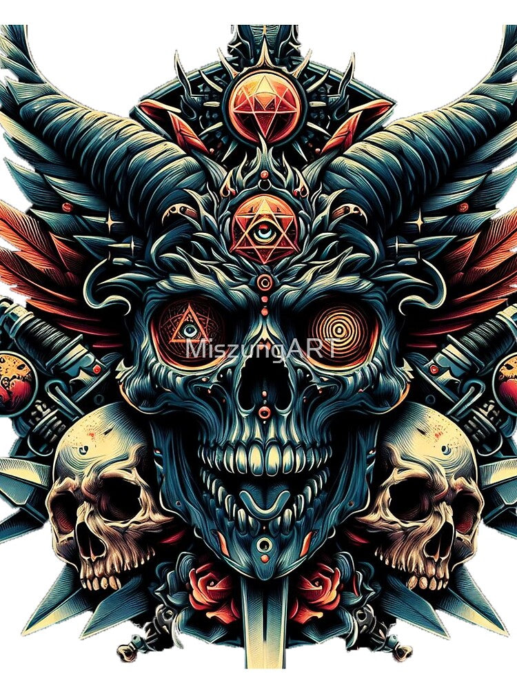 Mystic Skulls: Celestial Enigma by MiszungART