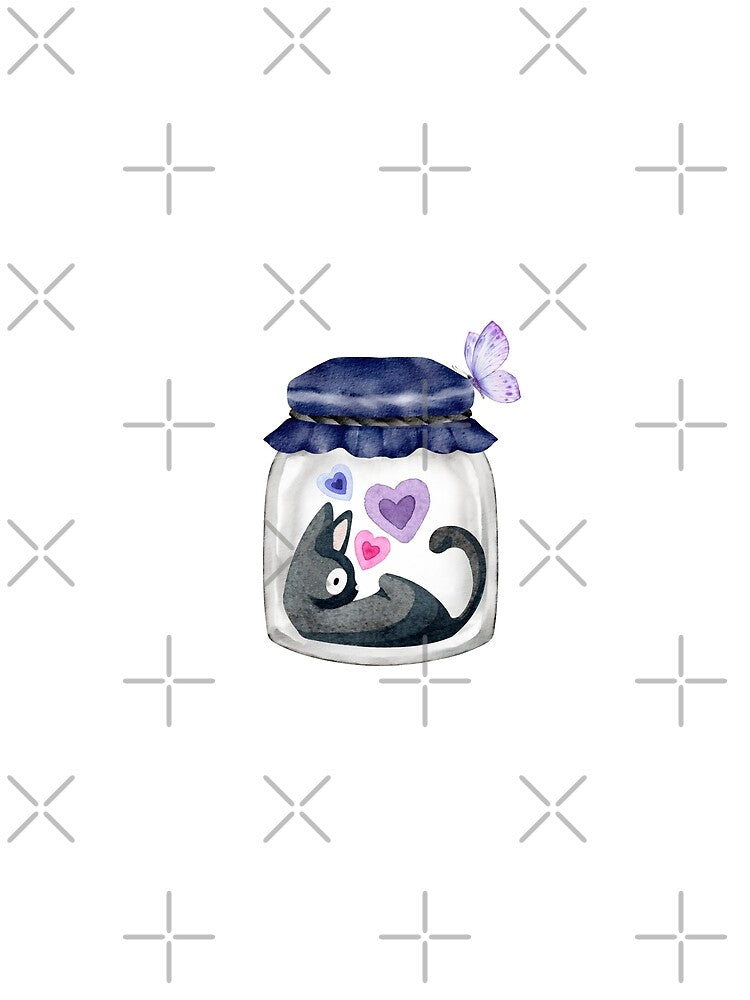 Black Cat Halloween Merch & Gifts for Sale by Playful Strokes pom@pom