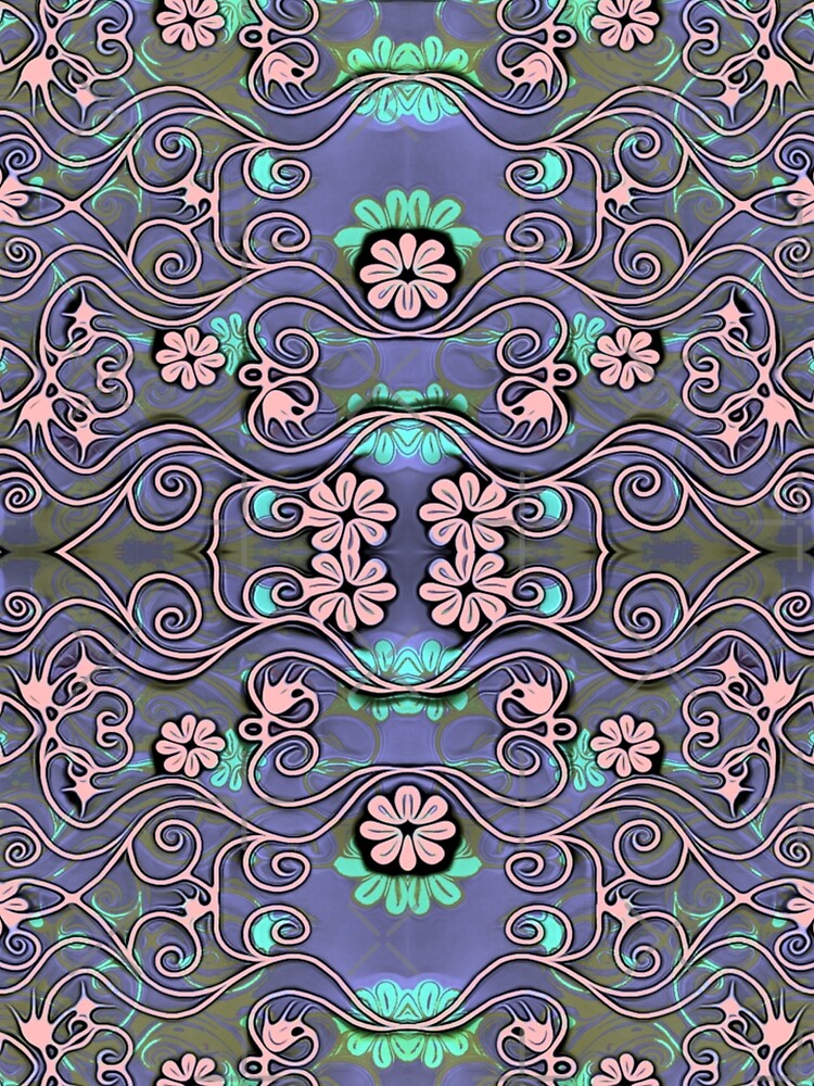 Pink on Purple Jazz by RitaMaye