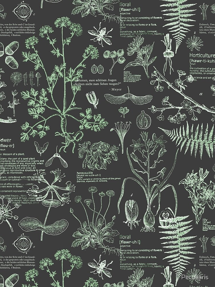 The Botanist - Green grey by Peculiaris