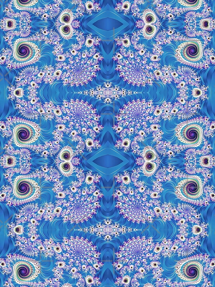 Blue Swirls by RitaMaye