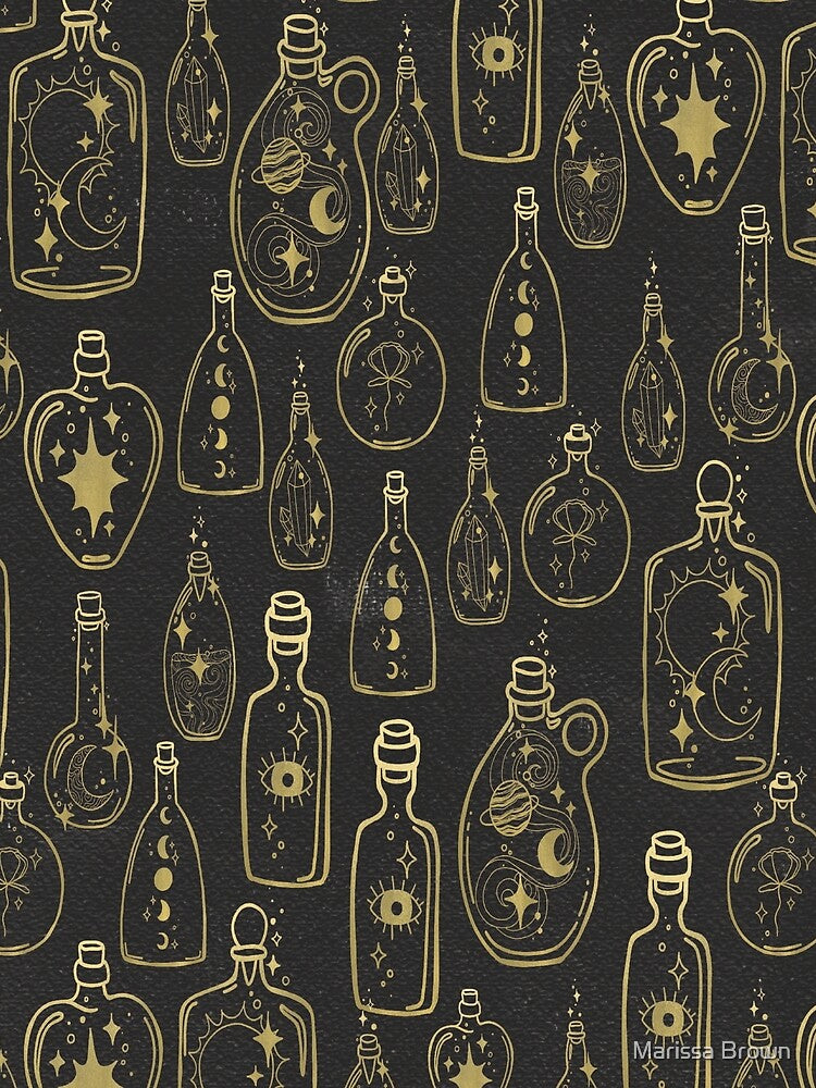 Halloween Potion Pattern by Marissa Brown