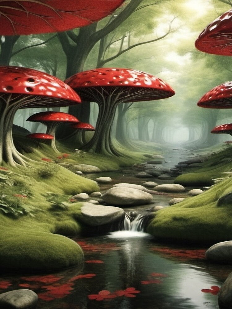 Mushroom Forest by Kristijan Gregoric